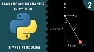 Simple Pendulum with Python  Sympy [upl. by Cariotta220]