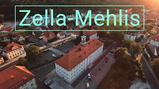 Zella Mehlis in Thüringen von oben [upl. by Nosreffej]