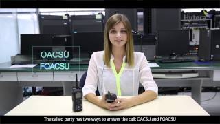 Hytera DMR Trunking System Feature Demo [upl. by Ahsiaa]