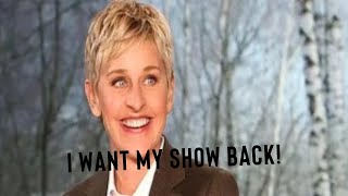 AI Ellen Degeneres I Want my Show Back [upl. by Aticilef]