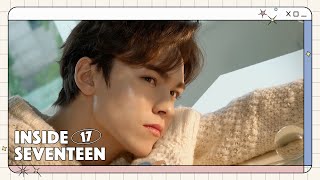 INSIDE SEVENTEEN 버논 1st Look 촬영 비하인드 VERNON 1st Look Photo Shoot BEHIND [upl. by Iblehs]