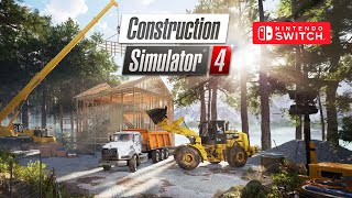 Construction Simulator 4 Gameplay Nintendo Switch [upl. by Clorinde]