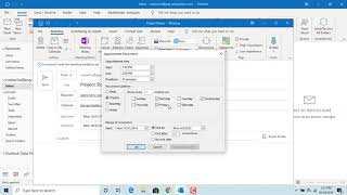 How to Schedule a Meeting in Outlook  Office 365 [upl. by Ahsaei]