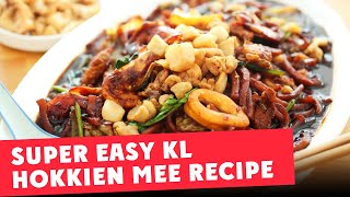 The BEST KL Hokkien Mee Recipe  福建面 [upl. by Idalla]