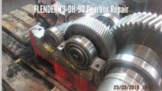 FLENDER T3 DH 9D Gearbox Repair  GBS International [upl. by Junia873]