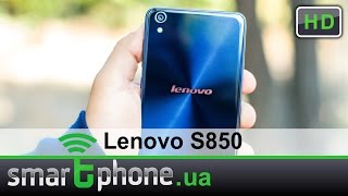 Lenovo S850  Обзор Смартфон из стекла [upl. by Mack115]