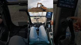 Cara naik di tumpukan loading excavator alatberat tambang proyek konstruksi shorts [upl. by Roybn795]