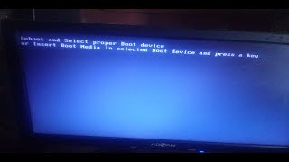 Cara Mengatasi Reboot and Select Proper Boot Device [upl. by Bailey]