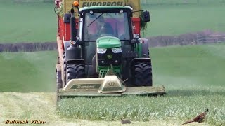 ZeroGrazing  collection of the Grass by John Deere and kit Near Miss for a Pheasant [upl. by Aihsar]