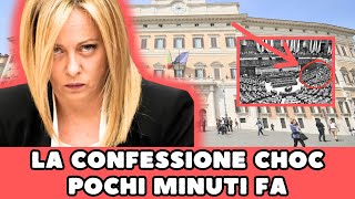 🔴 GIORGIA MELONI FURIBONDA LA CONFESSIONE CHOC POCHI MINUTI FA “È INACCETTABILE CHE…” [upl. by Yrred583]