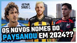 NICOLAS VEM AÍ QUAIS SERÃO OS NOVOS JOGADORES DO PAYSANDU PARA 2024 [upl. by Hake]