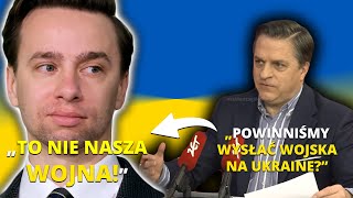 Krzysztof Bosak OSTRO do MERa LWOWA  NIECH PRZEPROSI ZA BANDERYZM [upl. by Nnylarej]