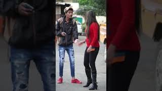 Insulting girls prank 😂 bobbyprankster prank prankwars indore indori funnyprank viral [upl. by Maddock]