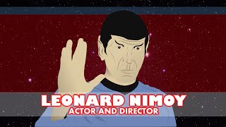 Leonard Nimoy Biography for Children Star Trek Dr Spock Tribute Cartoon Network Animation [upl. by Palmira]