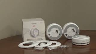 How to Interconnect 2 755RFB2 Smoke Alarm Bases amp a 755PSMA4 Smoke Alarm Schneider Electric Support [upl. by Cecily600]