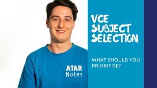 VCE Subject Selection  What Should You Prioritise [upl. by Barnabas]