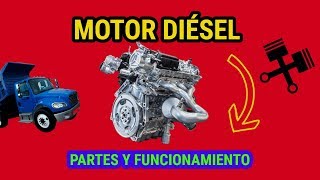 El Motor Diésel  Partes Principales y su Funcionamiento  Ventajas y Desventajas Motores Diésel [upl. by Atem44]