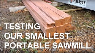 Affordable Portable Sawmill [upl. by Jemimah]