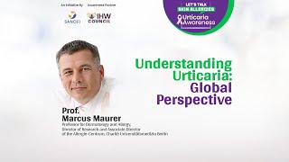 Global Dermatology Champion Prof Marcus Maurer on Urticaria Commonly known as Hives [upl. by Devehcoy]