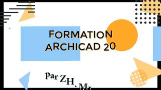 ARCHICAD La cotation chapt1Leçon 15 [upl. by Juni]