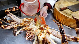 New York City Food  The BEST ALASKAN KING CRAB DISHES Brooklyn Seafood NYC [upl. by Halley]