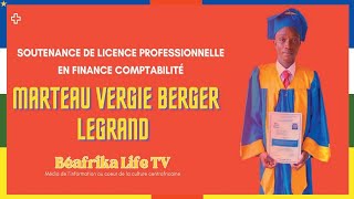 Soutenance Licence Professionnelle MARTEAU VERGIE BERGER LEGRAND [upl. by Saqaw]