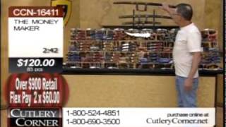 Cutlery Corner Network Money Maker Knife Show [upl. by Nehemiah928]