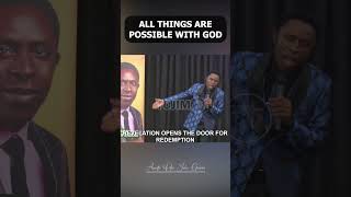 ALL THINGS ARE POSSIBLE WITH GOD shorts apostlepeterjohngabriel tbjoshua Jesus [upl. by Ilak]