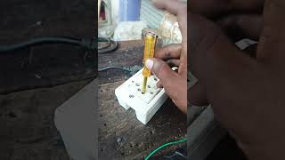 pen indicator tester shorts shortsfeed electrical [upl. by Even]