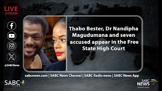 Thabo Bester Nandipha Magudumana and 7 accused are back in court for a pretrial hearing [upl. by Eycal68]