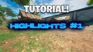 How To Make The BEST Text  Fortnite Highlight Cinematic Intro Edit like NavadB Kwazis  Naiv [upl. by Melesa]