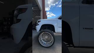 Lifted Tahoe on 28x18s and a McGaughys lift kit mcgaughys 28x16 liftedtahoe [upl. by Gnilyarg]