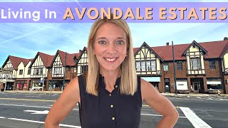 Living in Avondale Estates GA  Avondale Estates VLOG tour [upl. by Lleznod]