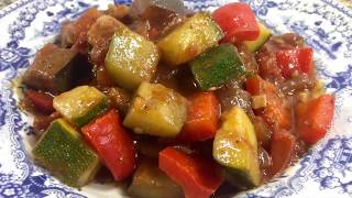 Ratatouille Recipe [upl. by Yelnoc395]