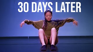 I Learned Contemporary Dance for 30 Days [upl. by Adnavoj18]