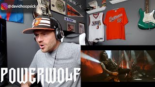 FIRST TIME Hearing POWERWOLF   Sanctified With Dynamite LIVE  REACTION [upl. by Aidnama685]