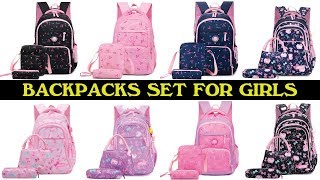 Waterproof Backpacks Set School Bags For Girls [upl. by Novehc187]