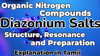 ONC29Diazonium SaltsIntroductionResonance StructuresPreparationOrganic Nitrogen Compounds [upl. by Liuka]