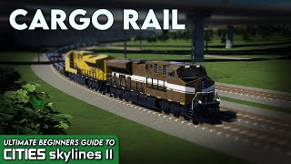 How to Implement Cargo Rail Realistically in Cities Skylines 2 2023  UBG 5 [upl. by Lavona]