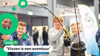 Kinderen ontmoeten visYouTubers op de visbeurs [upl. by Raskind]