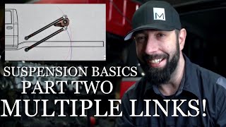 Suspension Basics 02 The Effects of Link Bar Movement on Attached Components [upl. by Elora]