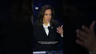 Kamala Harris faces Donald Trump at their first presidential debate  ABC News [upl. by Wu]