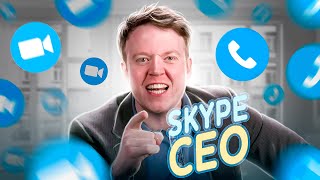 A Message From the Skype CEO [upl. by Nanahs]