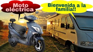 Una MOTO ELÉCTRICA para tu AUTOCARAVANA [upl. by Nordin369]