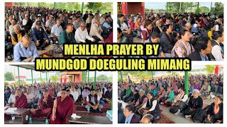 Mundgod Doeguling Mimang Recited Menla Prayers For HH The 14th Dalai Lama On 26 Jun 2024 mundgod [upl. by Nedle]