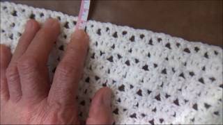 Colchita para bebé en crochet muy sencilla y rápida [upl. by Tik]