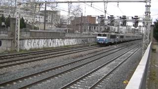 TGV POS 4406 SBB CFF FFSTGV Carmillon16 trains ter3 trains TGV à Lyon [upl. by Yahiya]