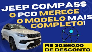 JEEP COMPASS PCD 2024  Aqui o PCD pode comprar o MAIS TOP [upl. by Lechner610]