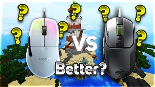 A look at the Roccat Kone Pro with button sound test and size comparison [upl. by Eniluj]