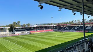 SV Sandhausen  KSC 00  140821  Eindrücke aus dem Hardtwald Stadion [upl. by Gildus321]